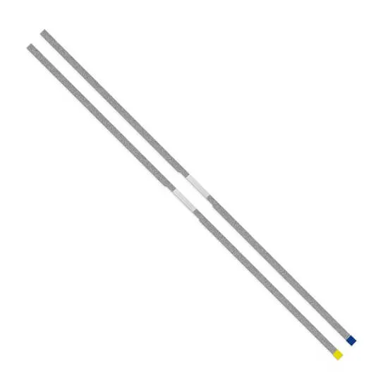 Tira Aco Diamantada Serrilhada 6 Unidades 2,5mm Fino MICRODONT - Imagem 2