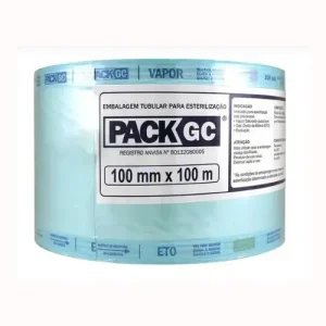 Bobina para Esterilização 100mm x 100m – PackGC - 1