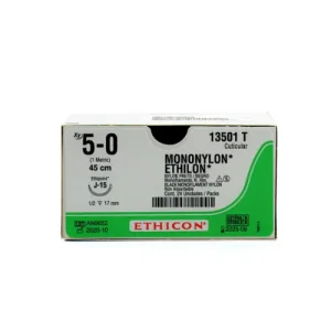 Ethicon Mononylon 5.0 J-15(und- 1