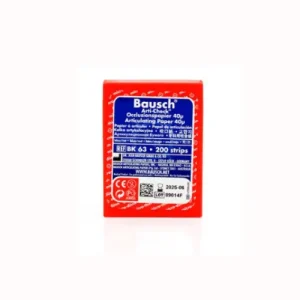 Papel Carbono Odontológico BK63 – Azul e Vermelho – Caixa com 200 Folhas - 1